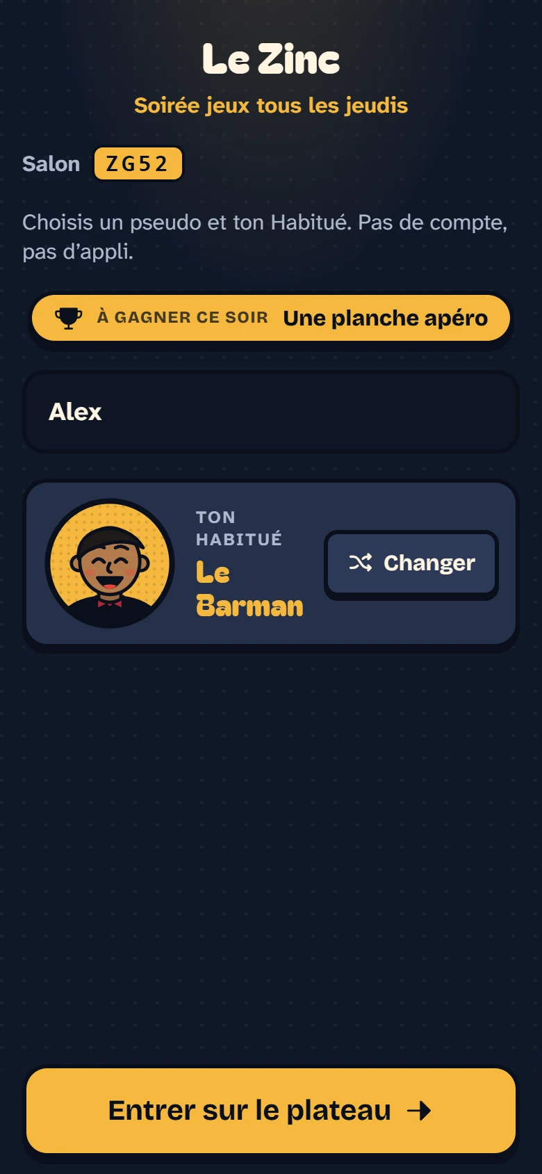 Téléphone : choisir son pseudo et son avatar